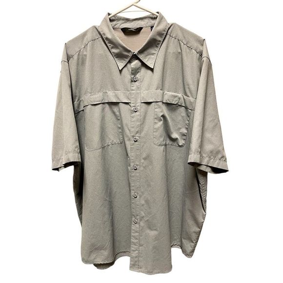 Wrangler Other - Vintage Wrangler , western sports shirt . Xl, short sleeve , green gray